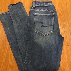 AEO Hi-rise Jeggings Size 8 Long